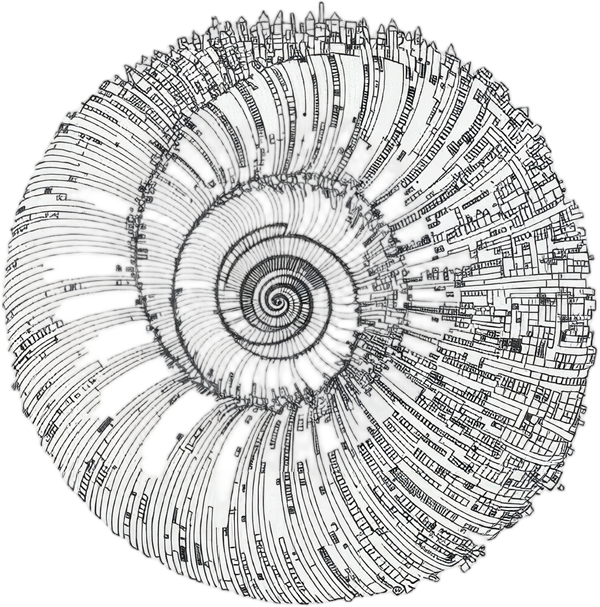 Conchopolis spiralis — Plate V — design motif