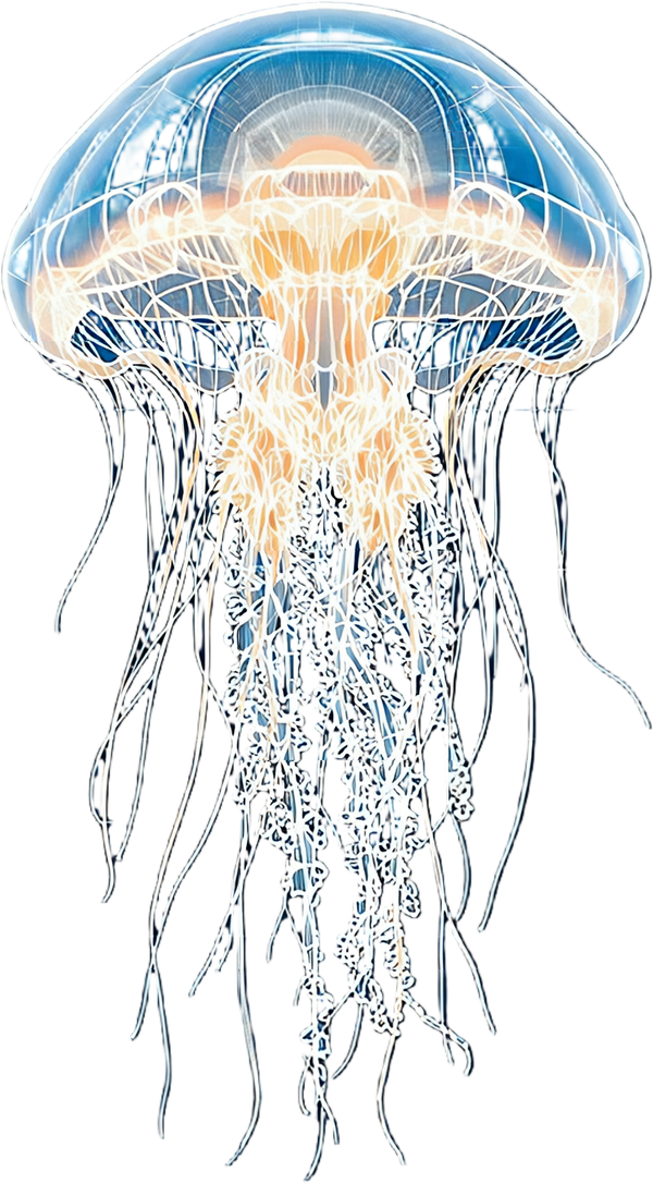 Hydromedusa phosphorica — Plate VI — design motif