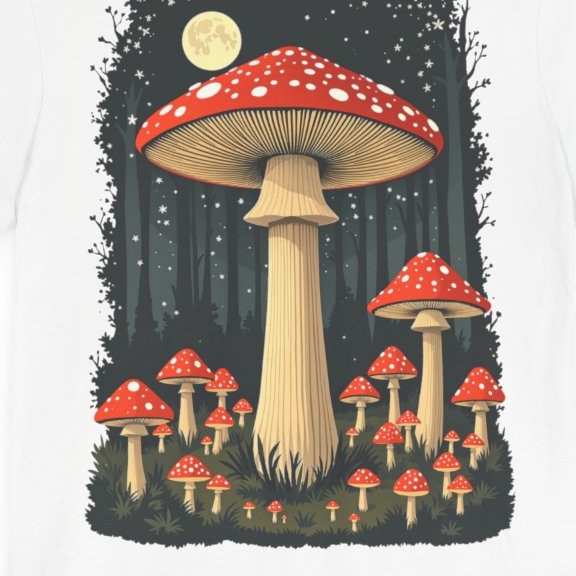 Amanita orchestralis — Plate VII — design motif