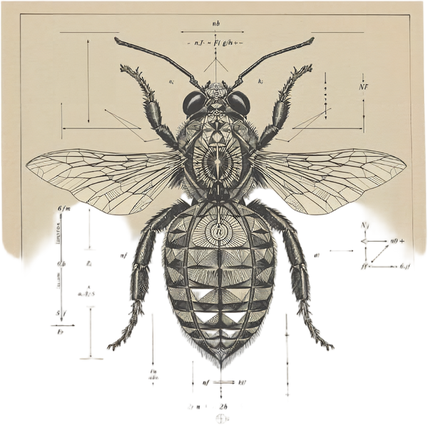 Apis geometrica — Planche XII — design motif