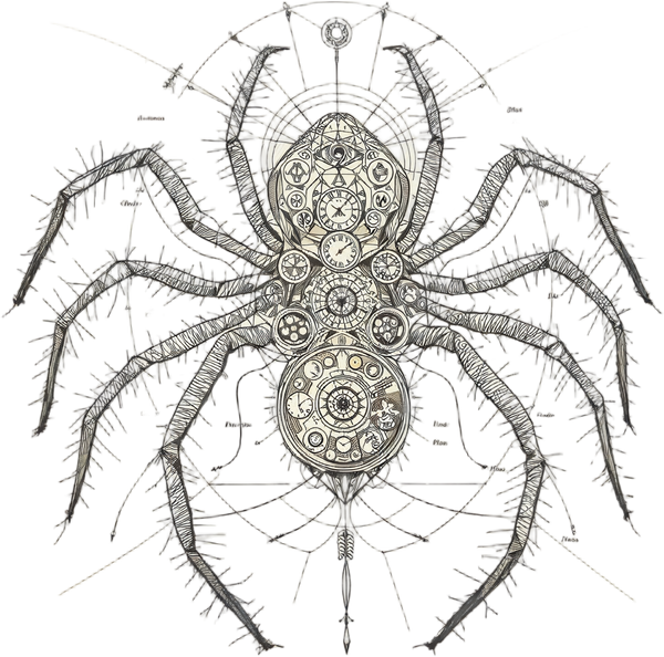 Aranea temporis — Planche IV — design motif