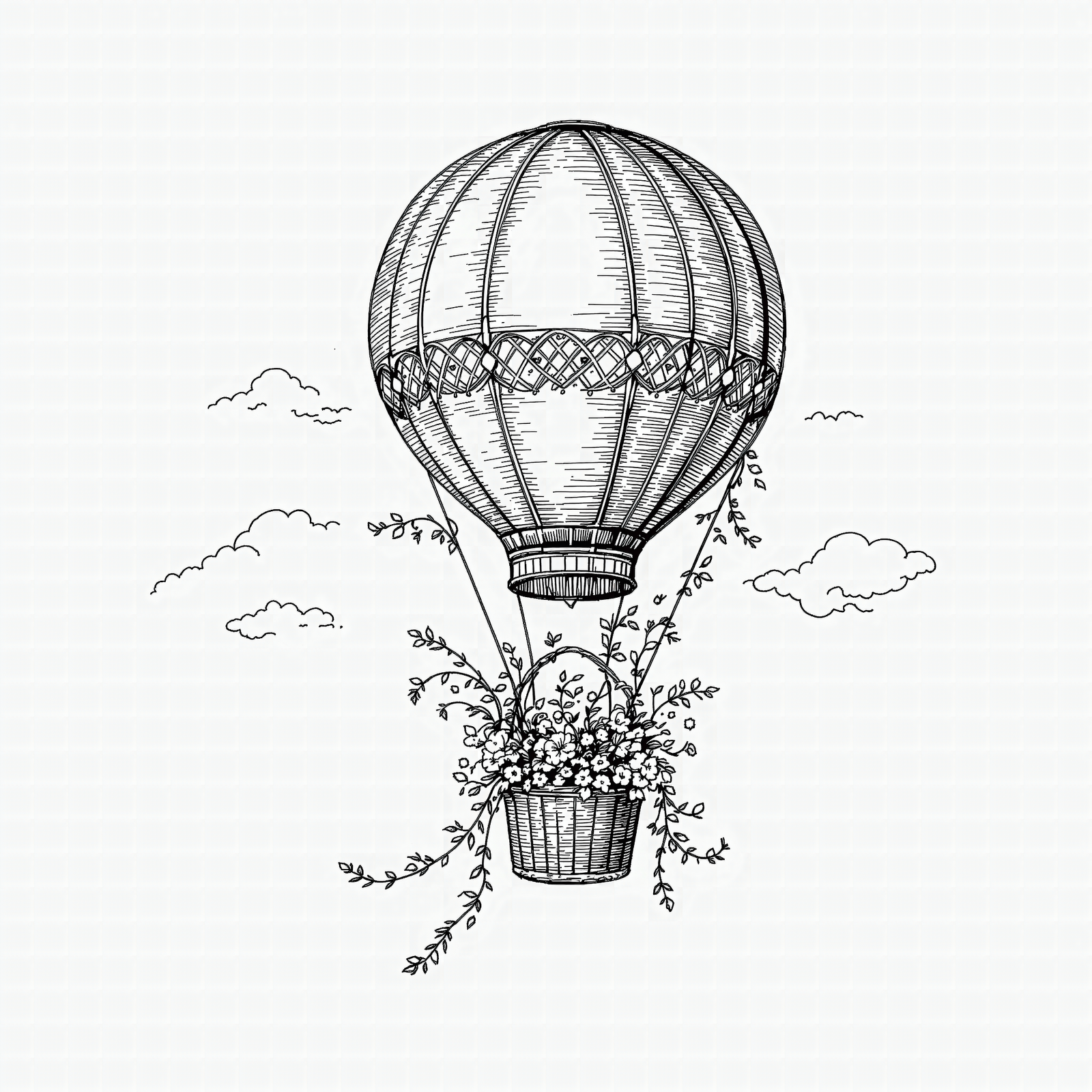 Ballonicus floribundus — design motif