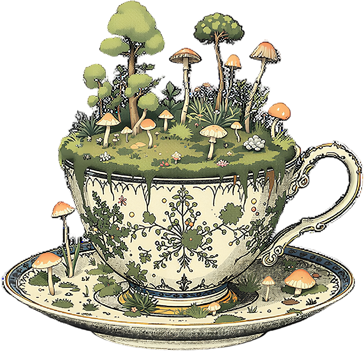 Ceramicus microsmos — Plate II — design motif