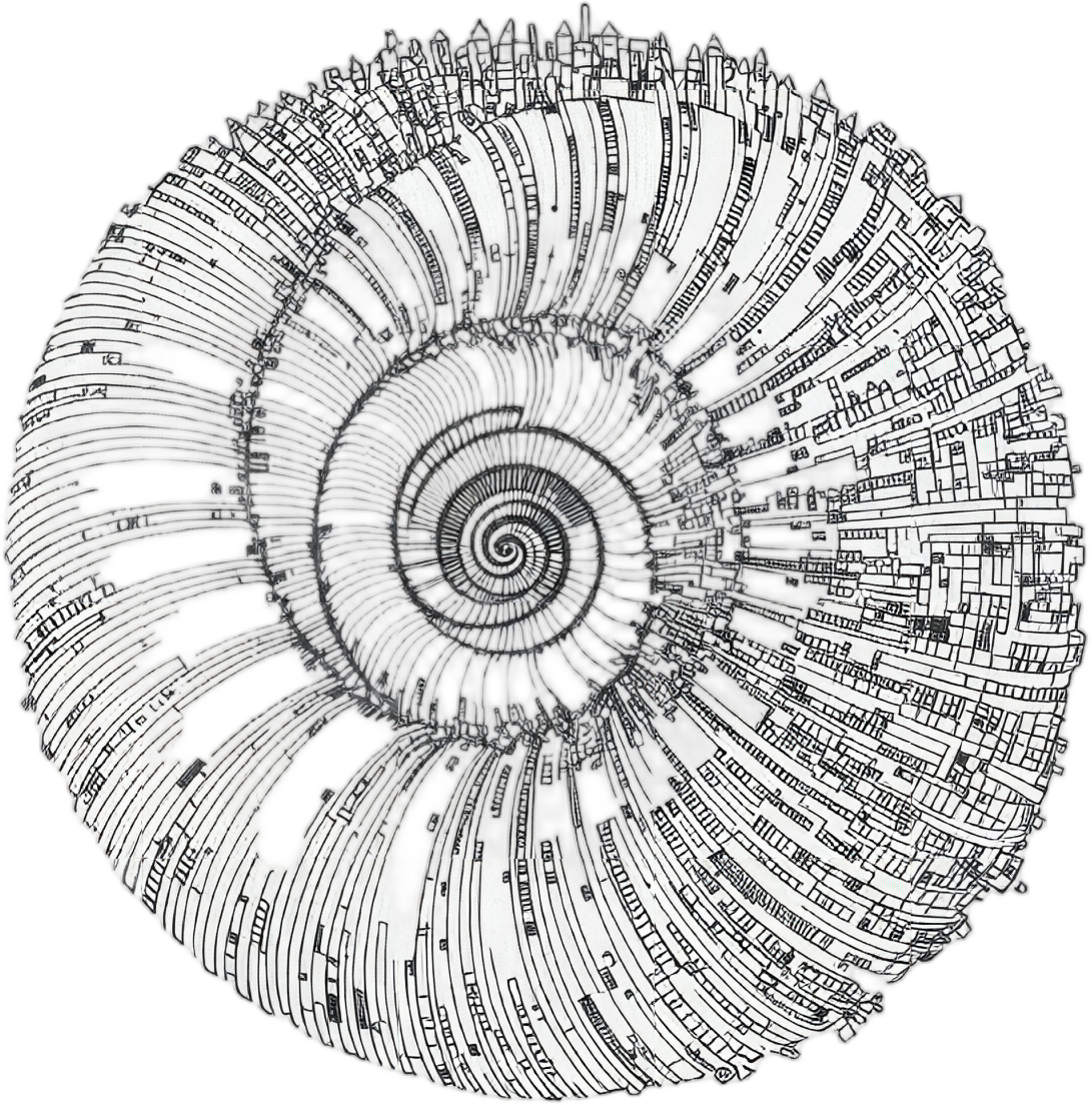 Conchopolis spiralis — Plate V — design motif