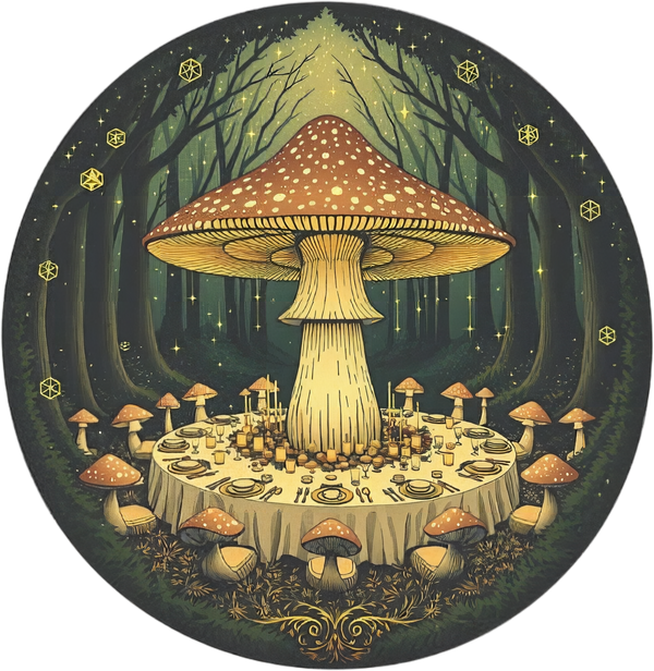 Fungicus banquetus — Plate IV — design motif