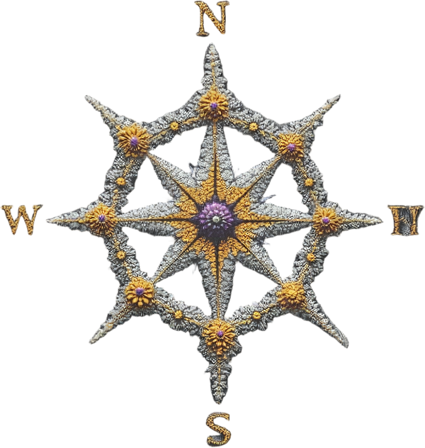 Magnetolithus polariticus — Plate IX — design motif