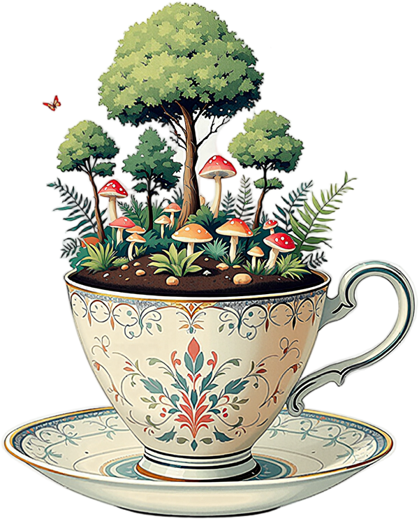 Miniaturensis cupularis — Plate V — design motif