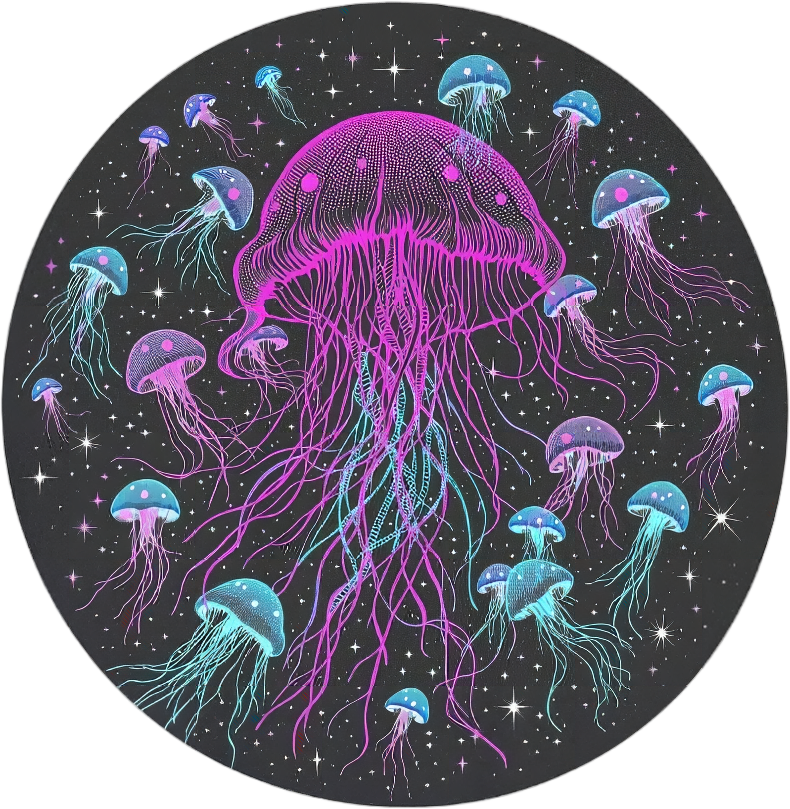 Noctiluca migratorius — Plate IV — design motif
