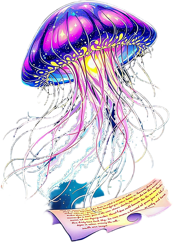 Scyphozoa narratorius — Plate VI — design motif