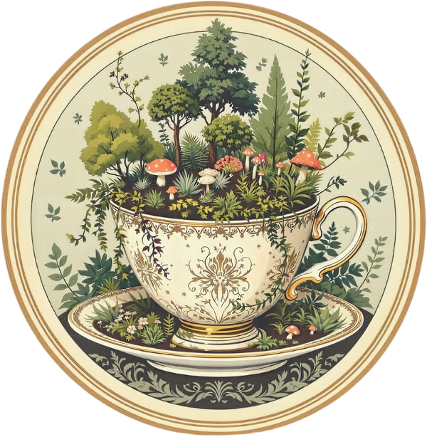 Tazzicus botanicus — Plate IV — design motif