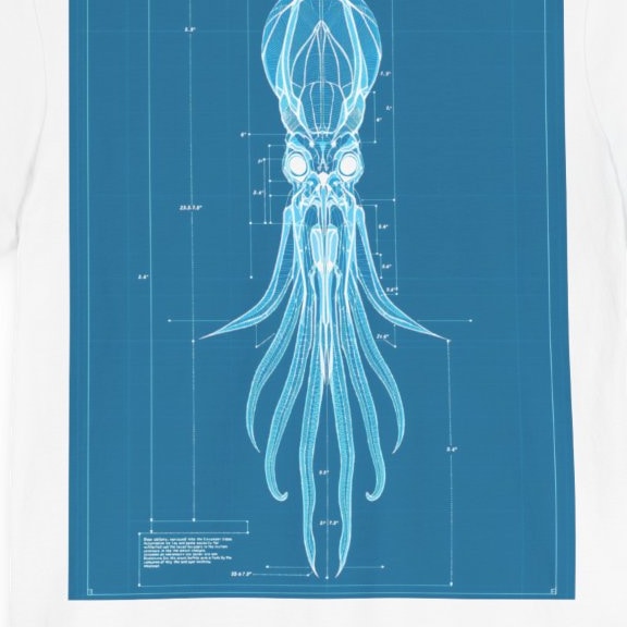 Vampyroteuthis etherealis — Plate VII — design motif