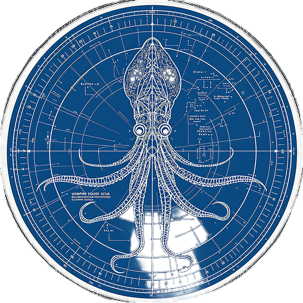 Vampyroteuthis spectacularis — Plate V — design motif