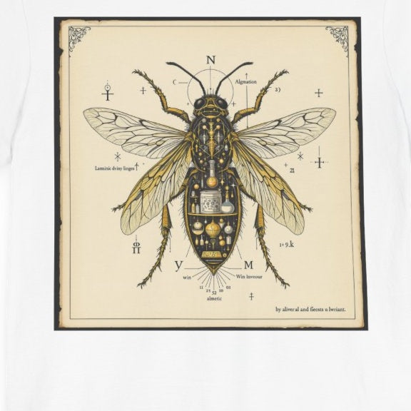 Vespa alchemica — Planche X — design motif